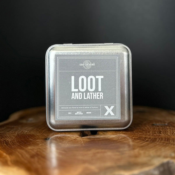 LOOT & LATHER - Soap Shedding Charcoal Soap